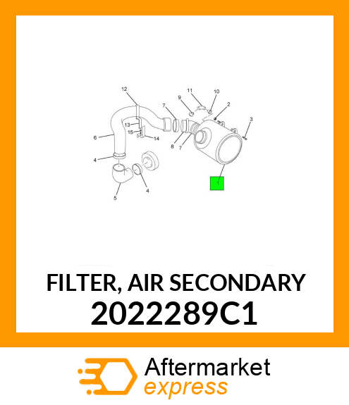 FILTER, AIR SECONDARY 2022289C1