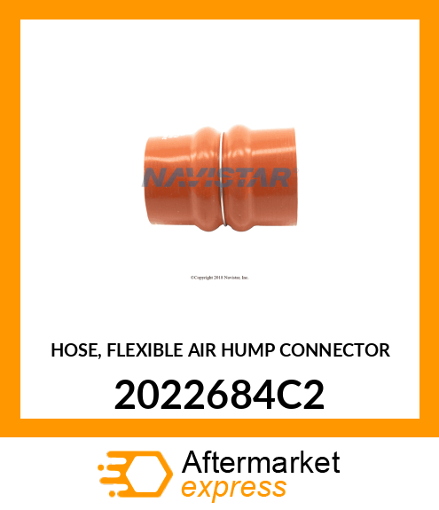 HOSE, FLEXIBLE AIR HUMP CONNECTOR 2022684C2