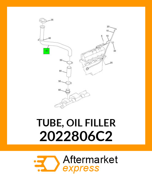 TUBE, OIL FILLER 2022806C2