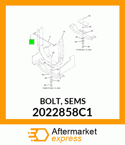 BOLT, SEMS 2022858C1