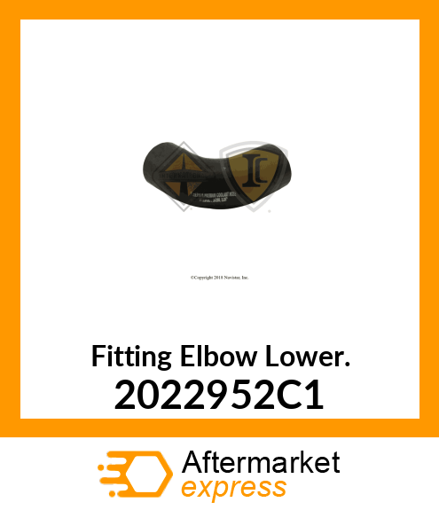 Fitting Elbow Lower. 2022952C1