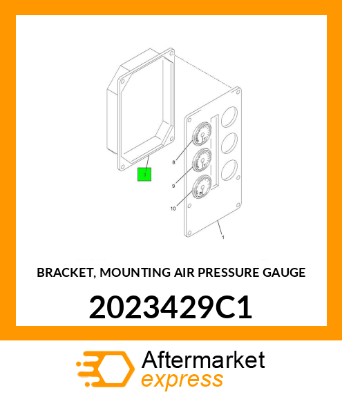 BRACKET, MOUNTING AIR PRESSURE GAUGE 2023429C1