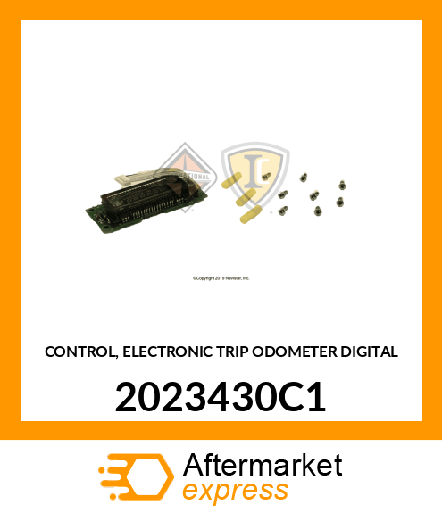 CONTROL, ELECTRONIC TRIP ODOMETER DIGITAL 2023430C1