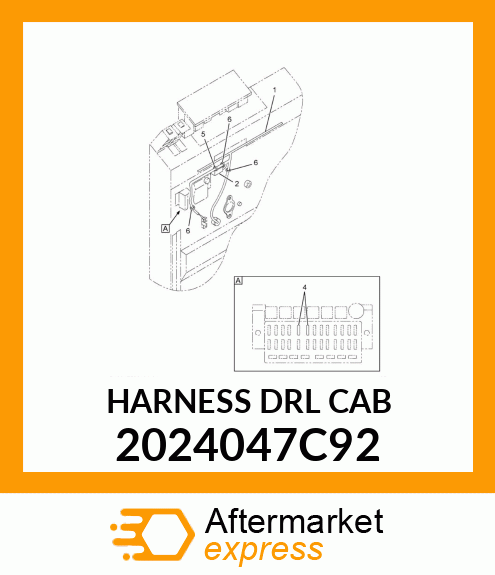 HARNESS DRL CAB 2024047C92