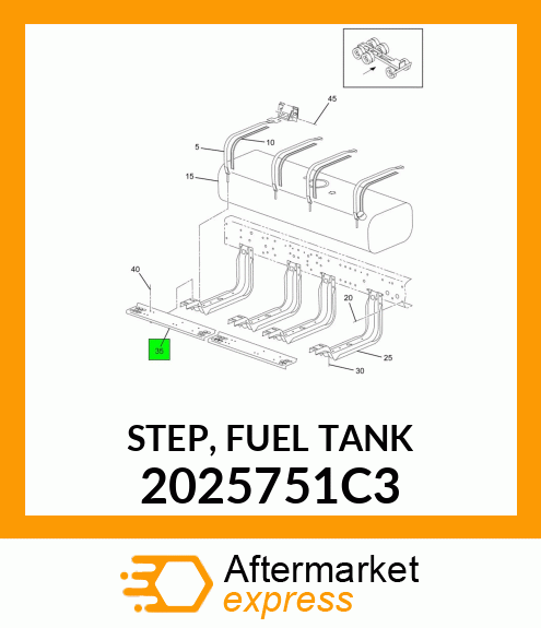 STEP, FUEL TANK 2025751C3