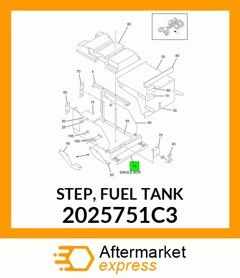 STEP, FUEL TANK 2025751C3