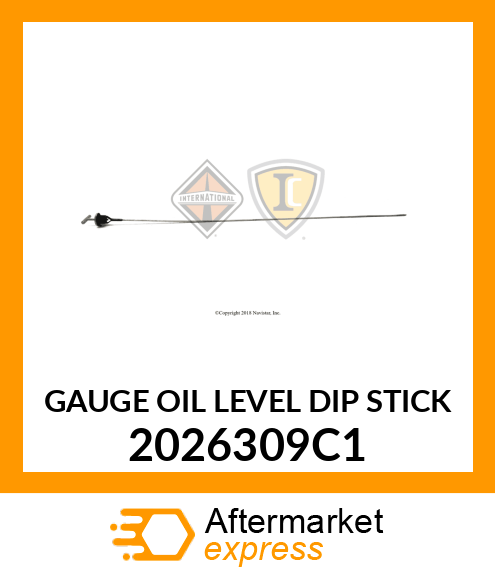 GAUGE OIL LEVEL DIP STICK 2026309C1