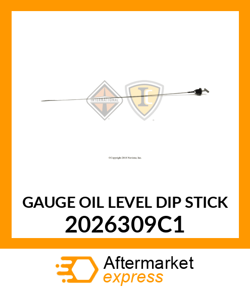 GAUGE OIL LEVEL DIP STICK 2026309C1