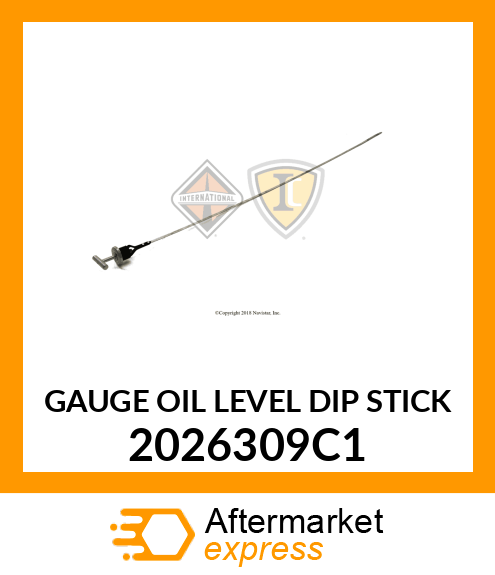 GAUGE OIL LEVEL DIP STICK 2026309C1