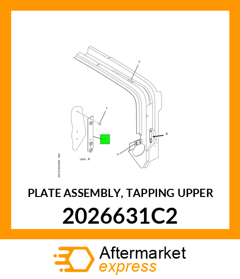 PLATE ASSEMBLY, TAPPING UPPER 2026631C2