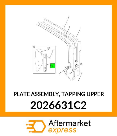 PLATE ASSEMBLY, TAPPING UPPER 2026631C2