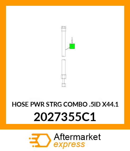 HOSE PWR STRG COMBO .5ID X44.1 2027355C1