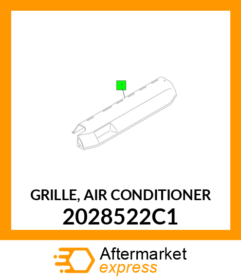 GRILLE, AIR CONDITIONER 2028522C1