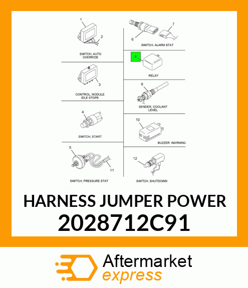 HARNESS JUMPER POWER 2028712C91