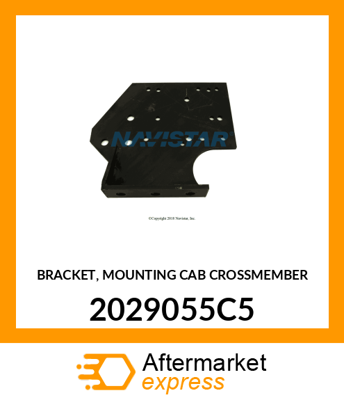 BRACKET, MOUNTING CAB CROSSMEMBER 2029055C5
