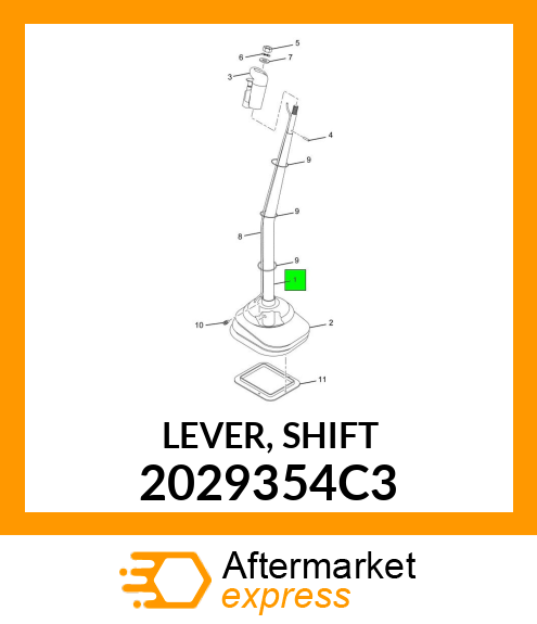 LEVER, SHIFT 2029354C3