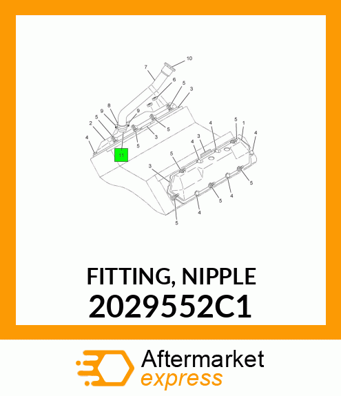 FITTING, NIPPLE 2029552C1