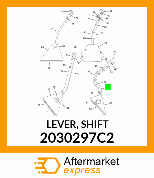 LEVER, SHIFT 2030297C2