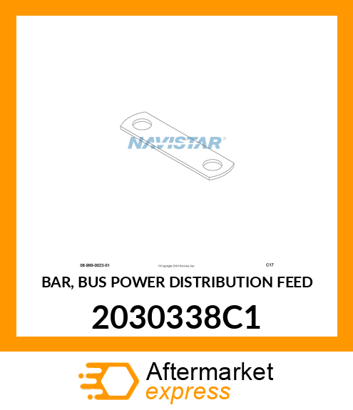 BAR, BUS POWER DISTRIBUTION FEED 2030338C1