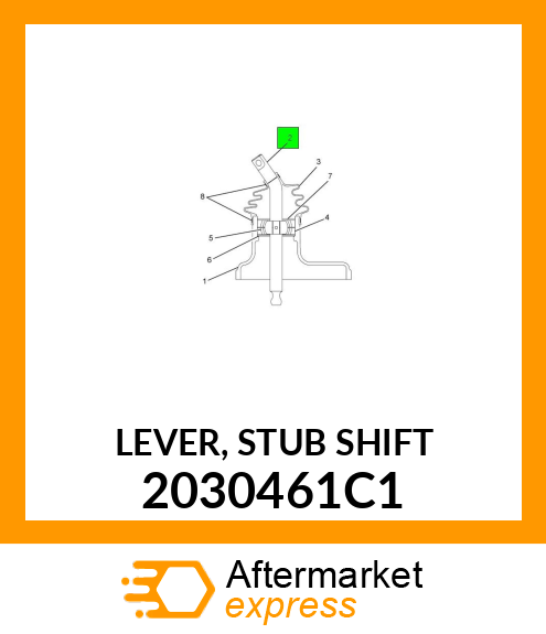 LEVER, STUB SHIFT 2030461C1