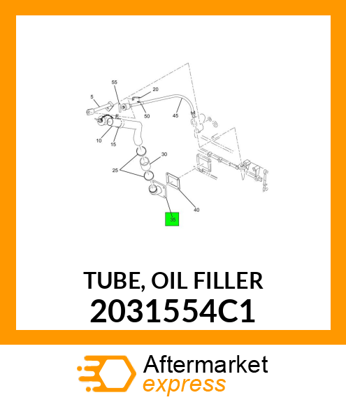 TUBE, OIL FILLER 2031554C1