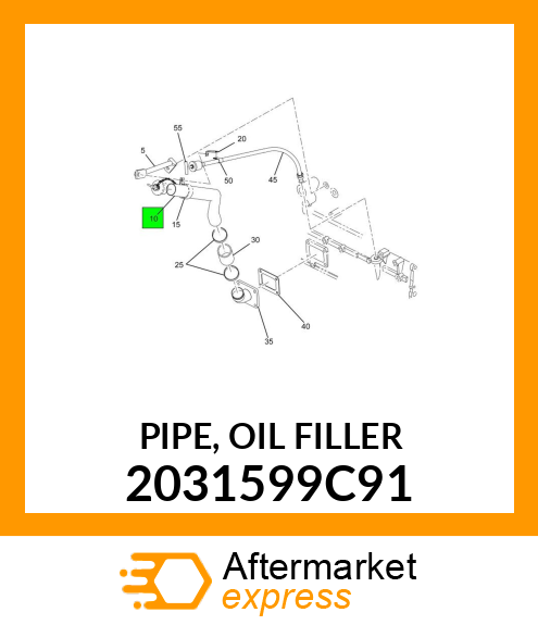 PIPE, OIL FILLER 2031599C91