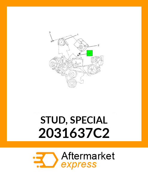 STUD, SPECIAL 2031637C2