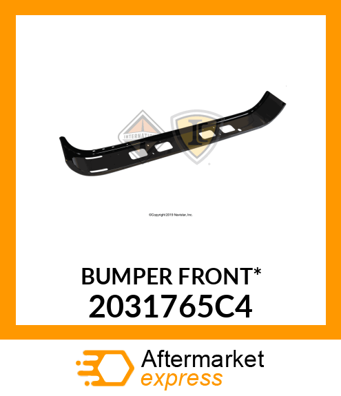 BUMPER FRONT* 2031765C4