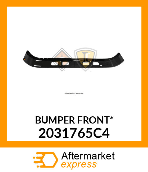 BUMPER FRONT* 2031765C4