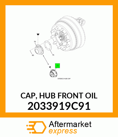CAP, HUB FRONT OIL 2033919C91