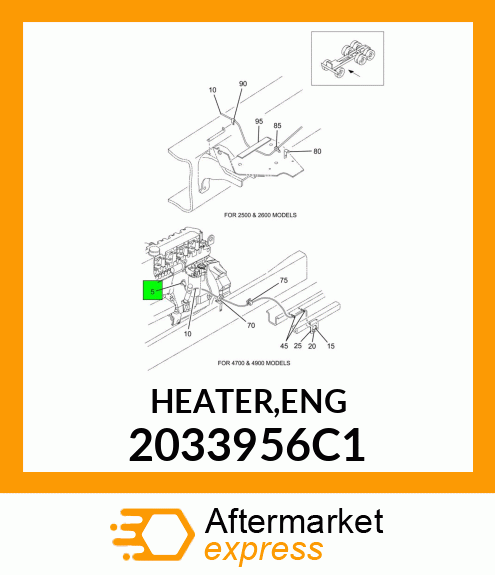 HEATER,ENG 2033956C1