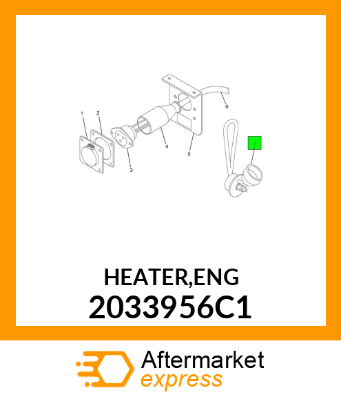 HEATER,ENG 2033956C1