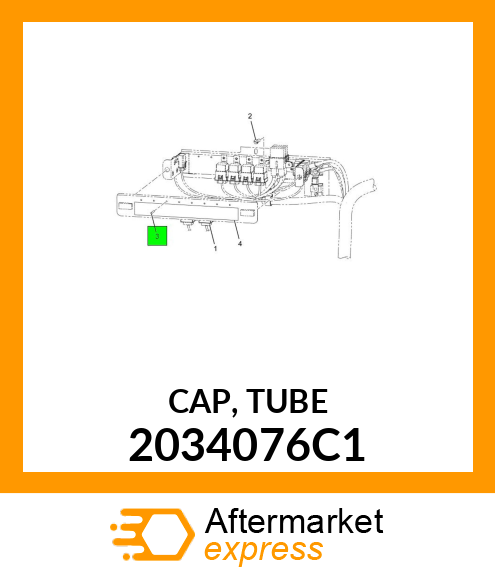 CAP, TUBE 2034076C1