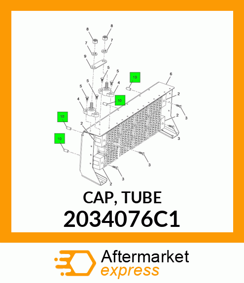 CAP, TUBE 2034076C1