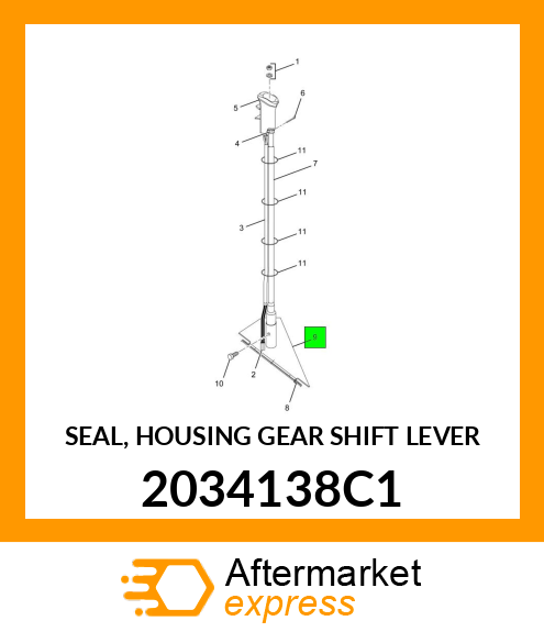 SEAL, HOUSING GEAR SHIFT LEVER 2034138C1