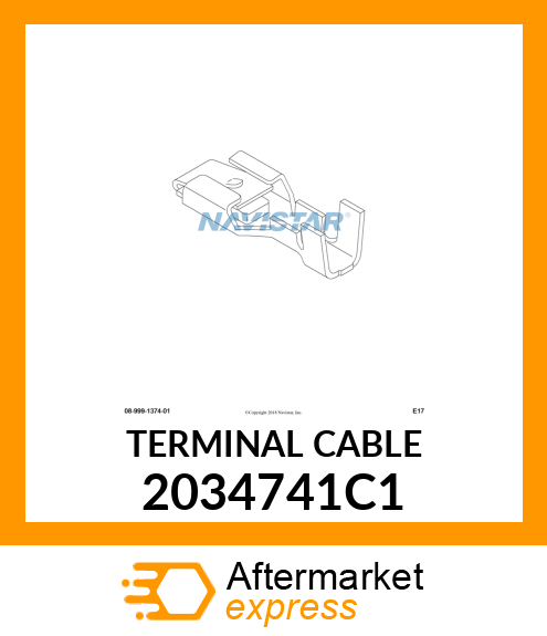 TERMINAL CABLE 2034741C1