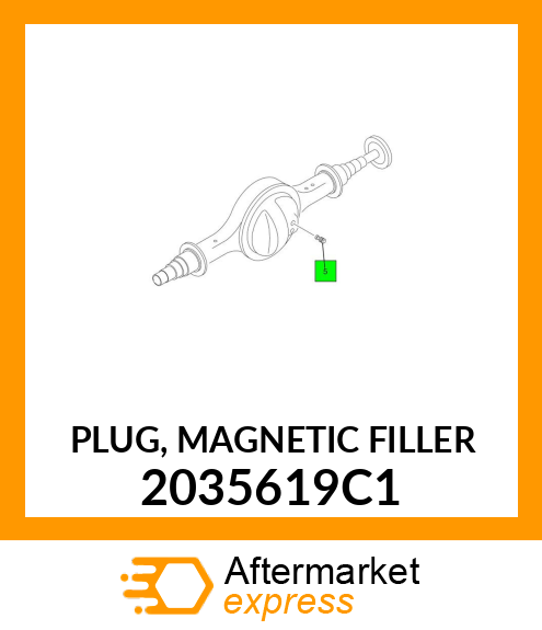 PLUG, MAGNETIC FILLER 2035619C1