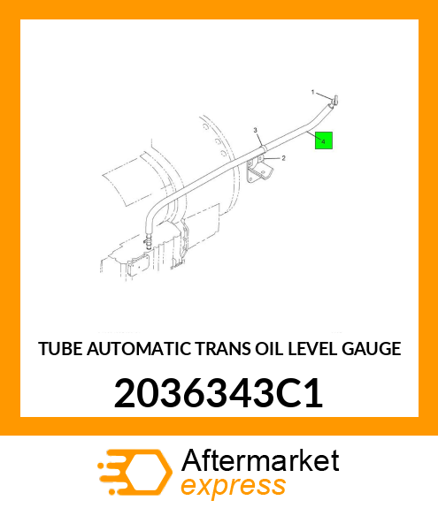 TUBE AUTOMATIC TRANS OIL LEVEL GAUGE 2036343C1