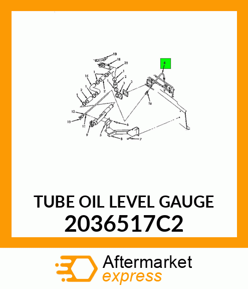 TUBE OIL LEVEL GAUGE 2036517C2