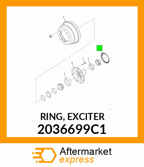 RING, EXCITER 2036699C1