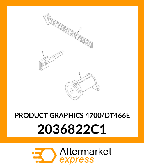 PRODUCT GRAPHICS 4700/DT466E 2036822C1