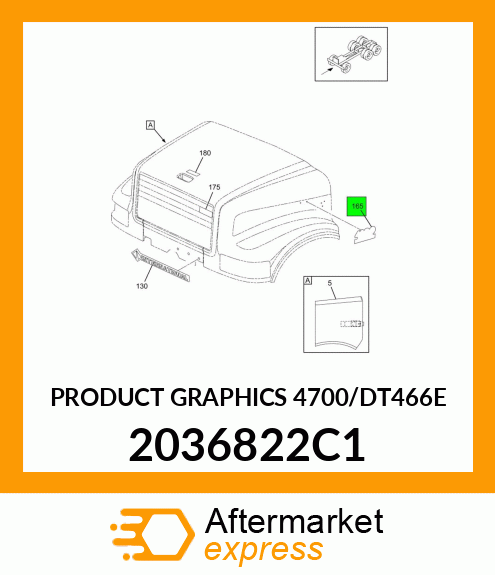 PRODUCT GRAPHICS 4700/DT466E 2036822C1