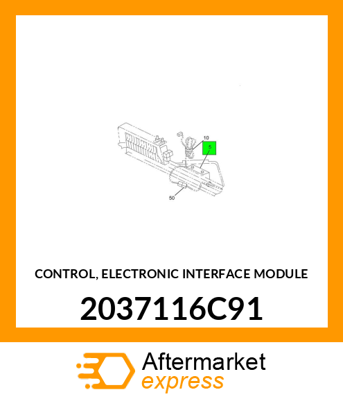 CONTROL, ELECTRONIC INTERFACE MODULE 2037116C91