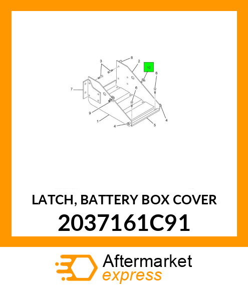 LATCH, BATTERY BOX COVER 2037161C91