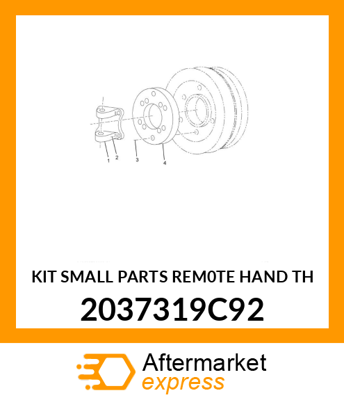 KIT SMALL PARTS REM0TE HAND TH 2037319C92