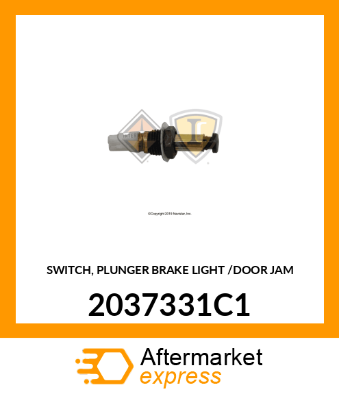 SWITCH, PLUNGER BRAKE LIGHT /DOOR JAM 2037331C1
