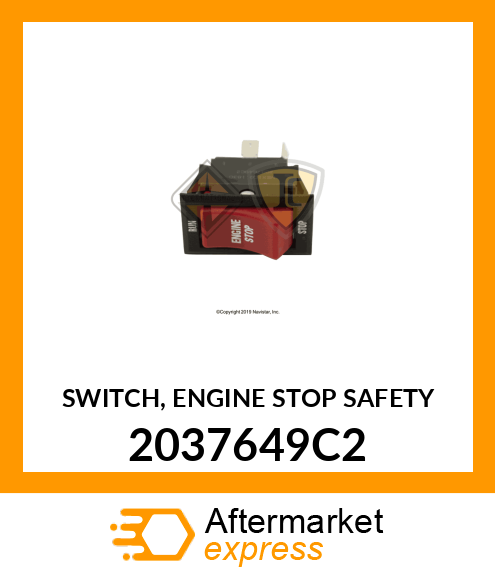 SWITCH, ENGINE STOP SAFETY 2037649C2