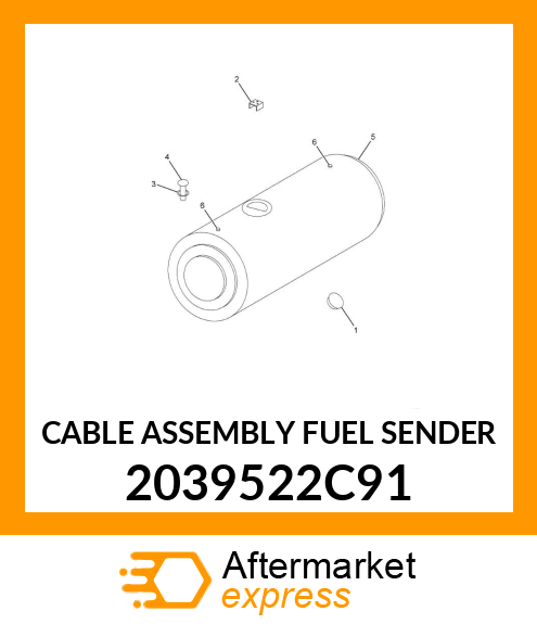 CABLE ASSEMBLY FUEL SENDER 2039522C91