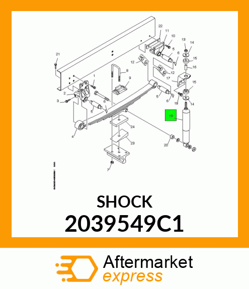 Shock Absorber 2039549C1