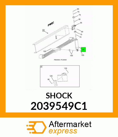 Shock Absorber 2039549C1